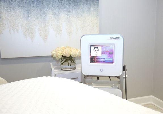 Vivace fractionated microneedling experts and lifting with skin tightening and lifting results.