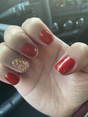 The set I got at Diamond nails! Soo upset