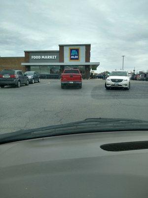 The parking lot here is RIDICULOUS!!! PEOPLE PARK UNSAFE IN THE MIDDLE OF THE LANES!!! Every time I visit here someone is parked illegally.