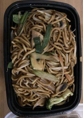 Vegetable Lo Mein Entree