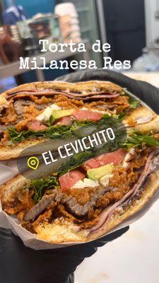 Torta Milanesa de Res