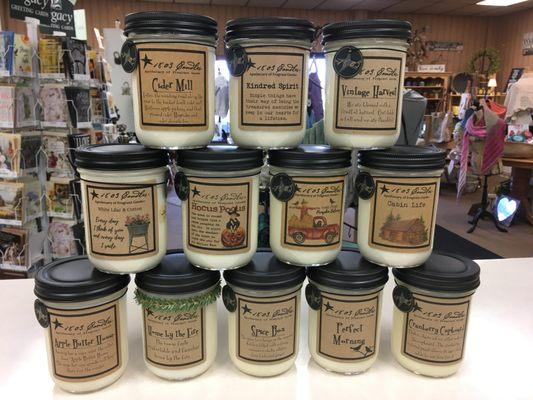 Yummy, fragrant soy candles from 1803 Candles.