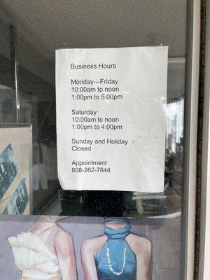 Business Hours