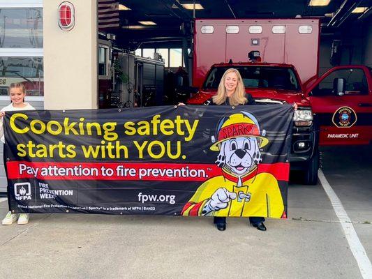 Heather Ladd Insurance Agency Supports our Local Fire Station