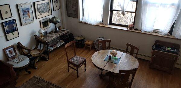 Dining area cleaned and polished