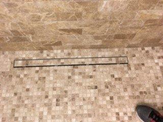 linear shower drain