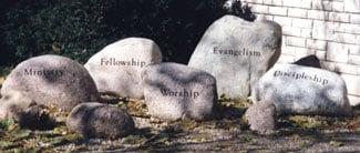 The Five Rocks of English Lutheran