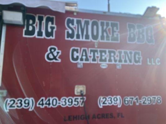 Big Smoke Bbq truck