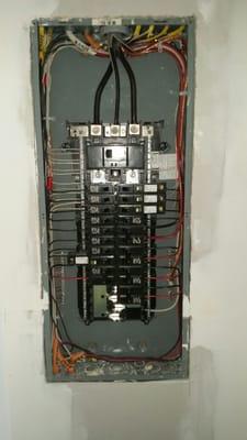 New panel installation