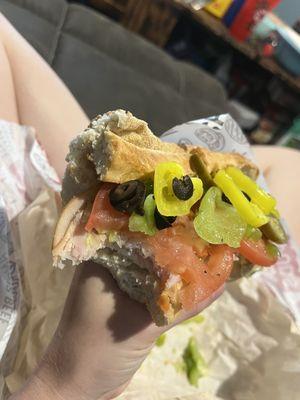 Turkey Italian Sub 6in