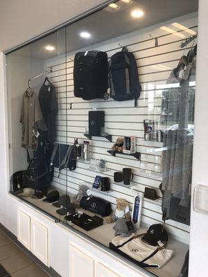 Mercedes-Benz showroom merchandise