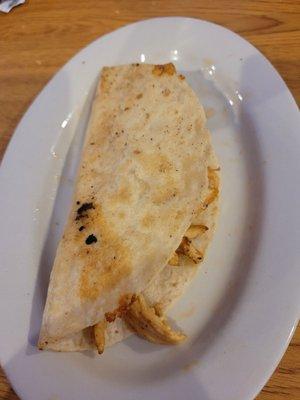 Chicken quesadilla