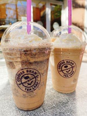 Blended Cookies and Cream and Blended Cookie Butter