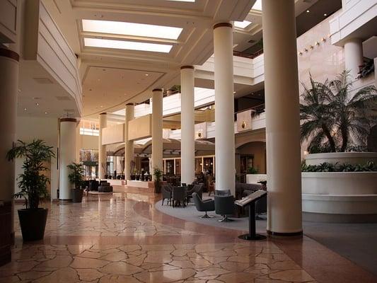 Westin Grill is off to the left of the main lobby within the Westin Long Beach hotel.