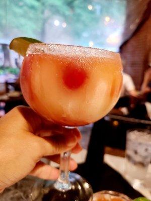 Frozen Blood Orange Margarita