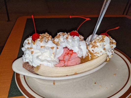 Delicious Banana Split!!!