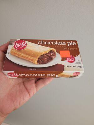 Big Y chocolate pie