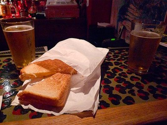 Hump Day $1 PBR & $1 Grilled Cheese! Baby Bar Rules!!