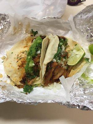 Tacos Al Pastor are really good