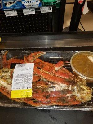 Snow crab hot old bay seasoning