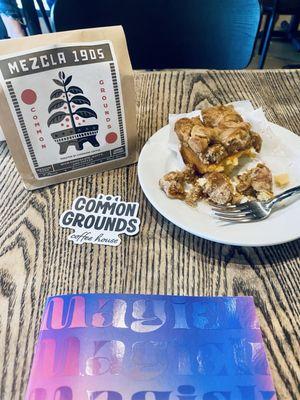 Caramel apple cake, ground Mezcla 1905 roast