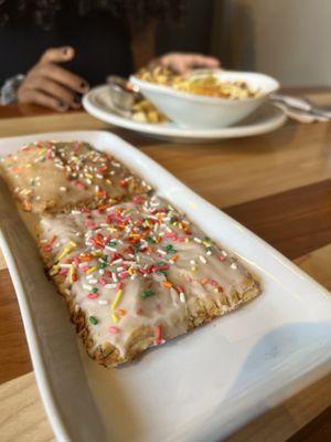 Homemade pop tarts ( Strawberry and Maple)