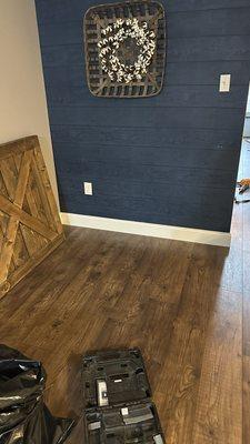 Accent wall