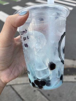 Could barely get the boba bc the ice was in the way