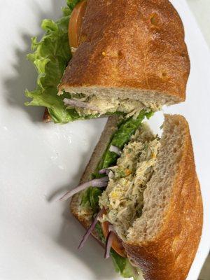 Mandarin Chicken Salad Sandwich