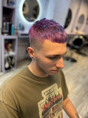 Color and cut by Chris #menshair