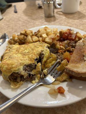 Philly Omelette