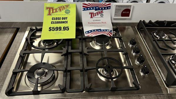 Well I'm finally getting my gas Italian cooktop ! That's right GAS, take that Whitehouse