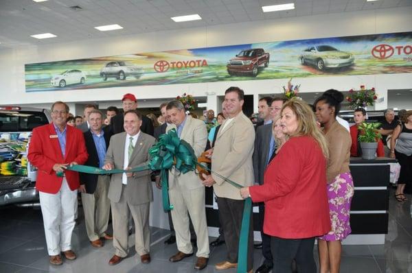 Grand Re-opening after our building was rebuilt from the Joplin Tornado.