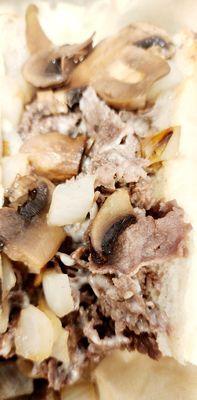 TOWN TALK CHEESESTEAK WITH MUSHROOMS