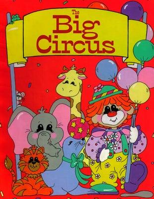 Big Circus Personalize Book