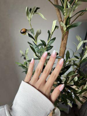 Ombré gel manicure