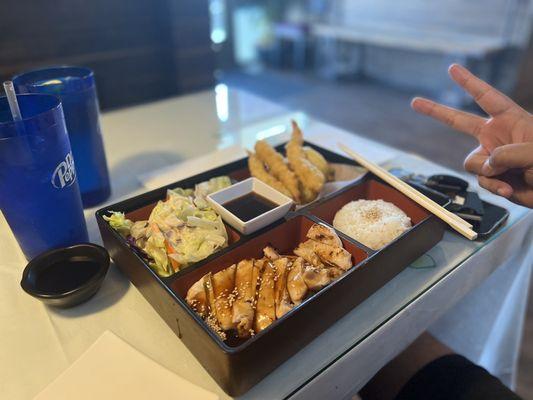 Lunch box - chicken teriyaki