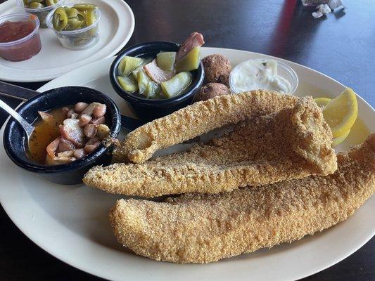 Saturday Catfish special $10.99