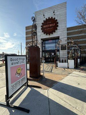 Storefront at 9 mile and Woodward Ave