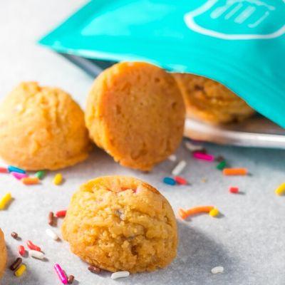 Birthday Cake Keto Bites from ChipMonk Baking