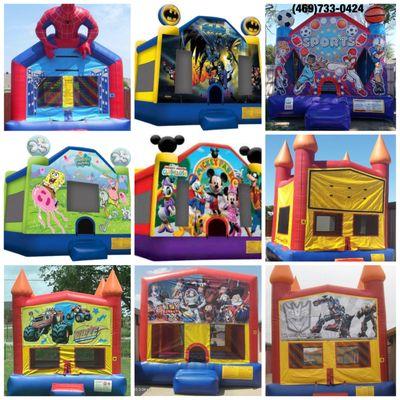 spiderman bounce house