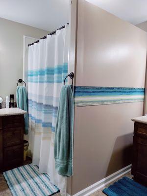 Our beautiful new Walk-In Shower!