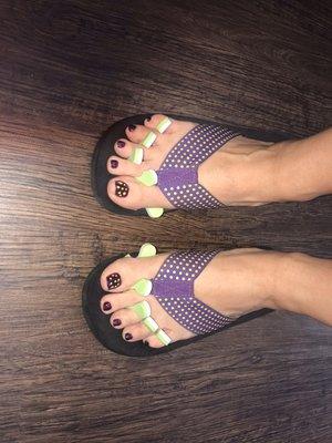 LSU toes!