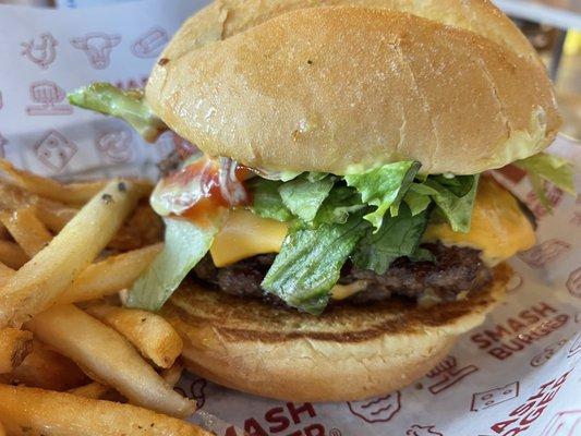 DOUBLE CLASSIC SMASH BURGER