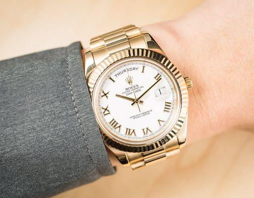 Rolex Day-Date Presidential White Face