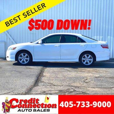 2008 Toyota Camry SE Warranty Included! -Leather - Tinted Windows - Brand New Tires - Ice Cold AC - Satellite Radio -  Extra Clean!