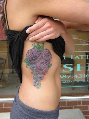 This is a cover-up using NO black ink!