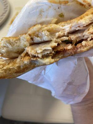 Southwest Chipotle Chicken Panini Sandwich