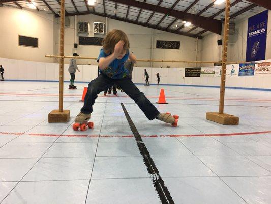 From skating to soccer, indoor play structure. It's fun here.