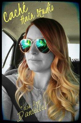 Danielle is the best!! Amazing ombre fade, I'm so happy!!